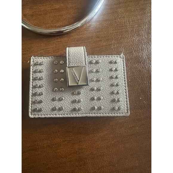 Victoria's Secret Accordion Studded Cardholder Wallet Women's EUC 69 - Picture 1 of 3